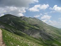 Lago di Pilato - Path to saddle point
